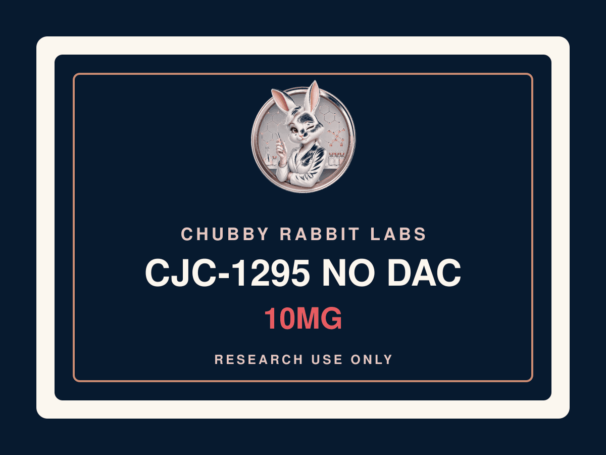 Chubby Rabbit Labs CJC-1295 No DAC 10mg research material label