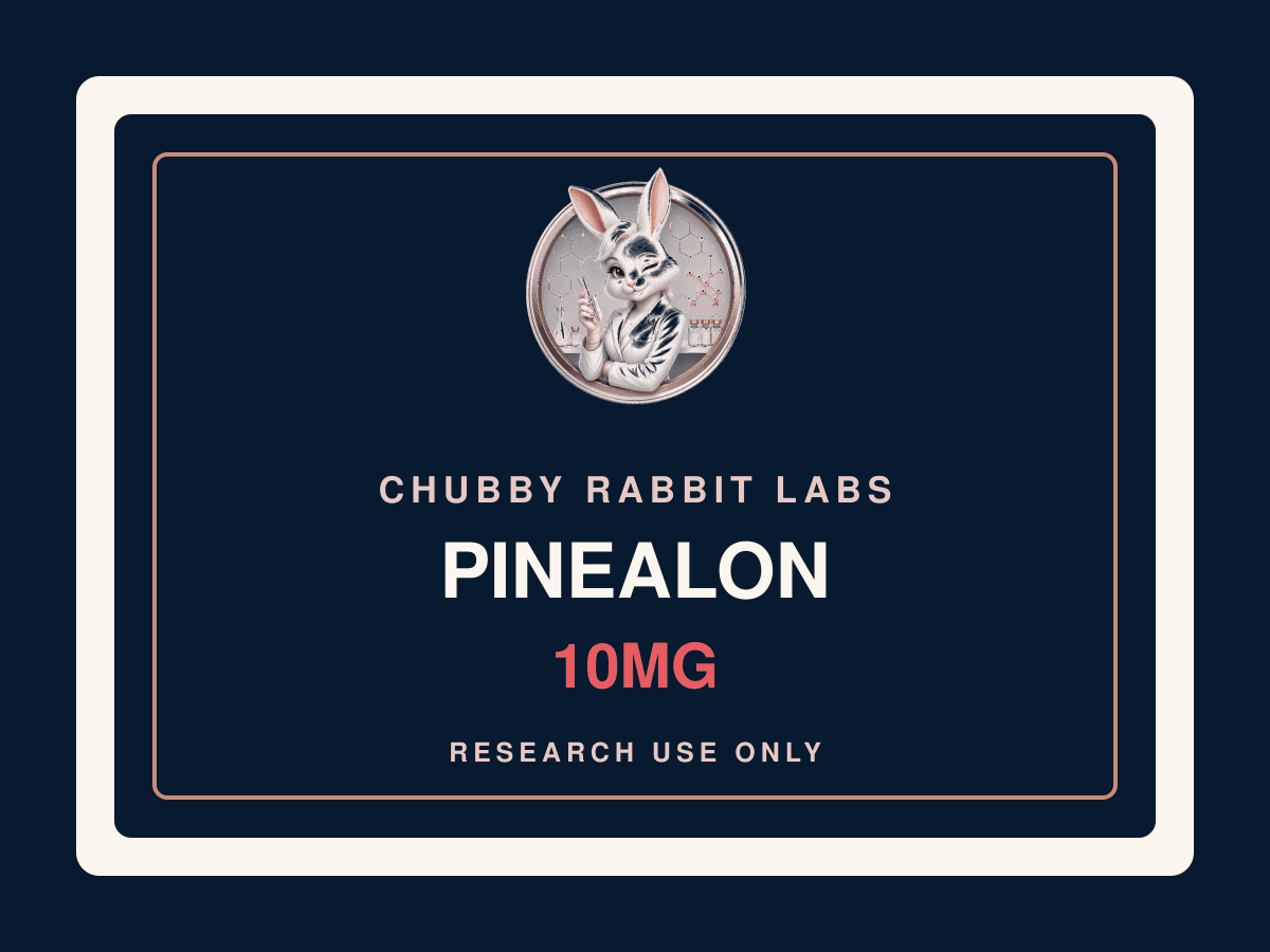 Chubby Rabbit Labs Pinealon 10mg research material label